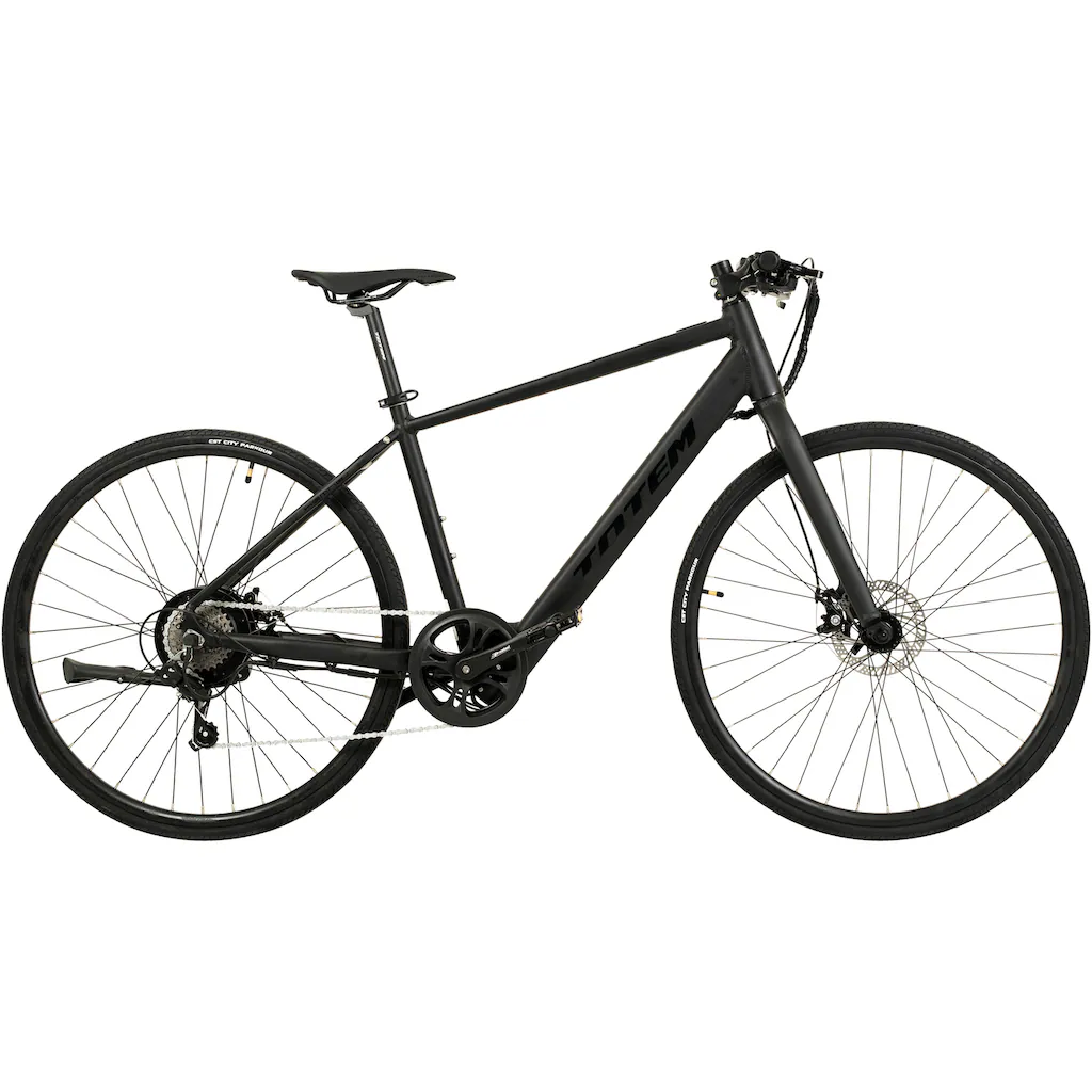 TOTEM E-Bike »HMR« 7 Gang Shimano Tourney Heckmotor 250 W Pedelec Elektrofahrrad für Damen u. Herren Urbanbike