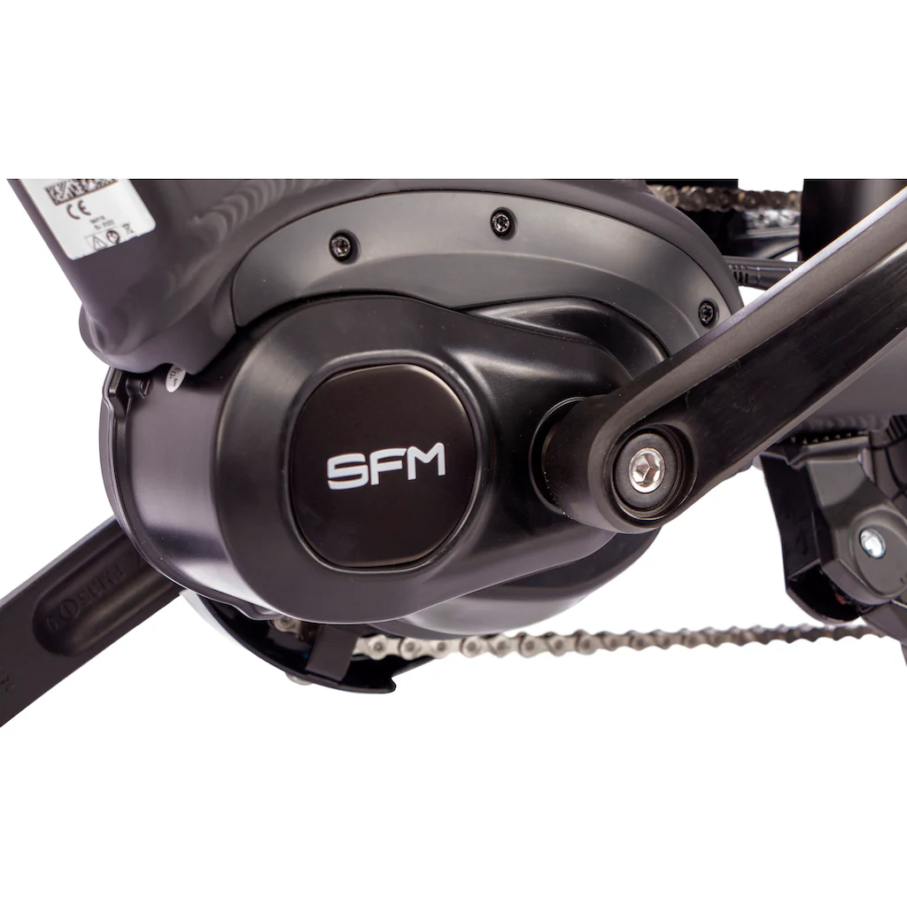 SAXONETTE E-Bike »Saxonette Deluxe Sport (Diamant)« 9 Gang Shimano Alivio Mittelmotor 250 W Pedelec Elektrofahrrad für Damen u. Herren Trekkingrad Zeitbegrenzte Promotion