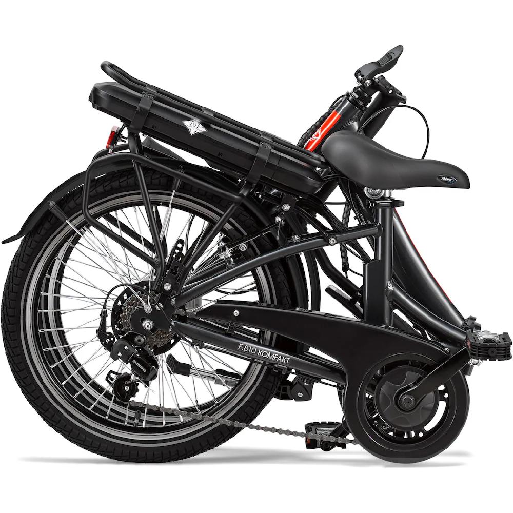 Telefunken E-Bike »Kompakt F810« 7 Gang Shimano Shimano Tourney Frontmotor 250 W Pedelec Elektrofahrrad für Damen u. Herren Faltrad auf Rechnung Bis zu 50% Rabatt