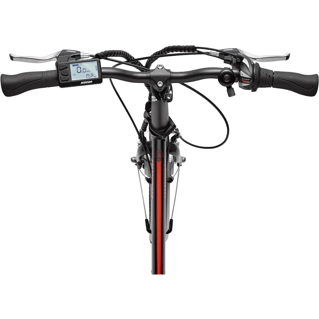 Telefunken E-Bike »Kompakt F810« 7 Gang Shimano Shimano Tourney Frontmotor 250 W Pedelec Elektrofahrrad für Damen u. Herren Faltrad auf Rechnung Bis zu 50% Rabatt