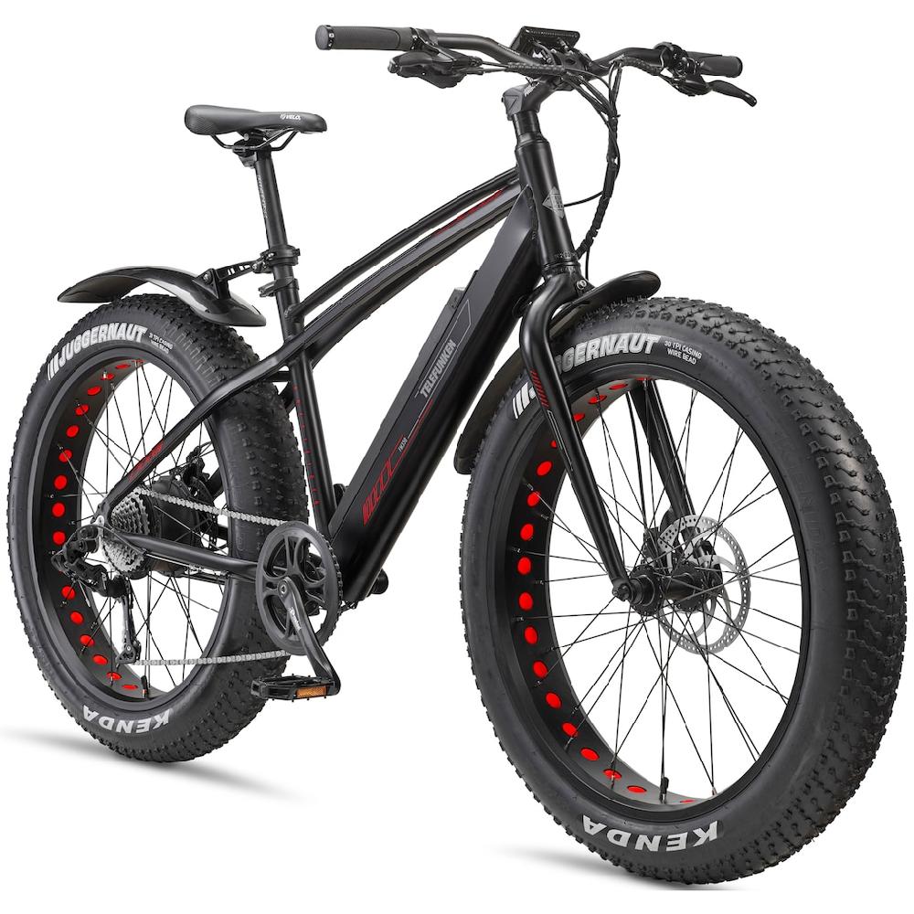 Telefunken E-Bike »Aufsteiger FM350« 8 Gang Heckmotor 250 W (26 Zoll x 4 00 Breitreifen-ca. 100km Reichweite-Geländebike off road) Pedelec Elektrofahrrad für Damen u. Herren MTB Mountainbike auf Rechnung bestellen Bis zu 60% Rabatt