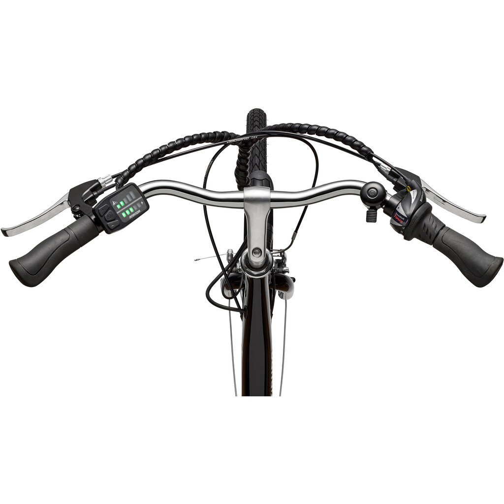 Teutoburg E-Bike »Senne« 7 Gang Shimano Heckmotor 250 W Pedelec Elektrofahrrad für Damen u. Herren Cityrad auf Raten Nur für heute