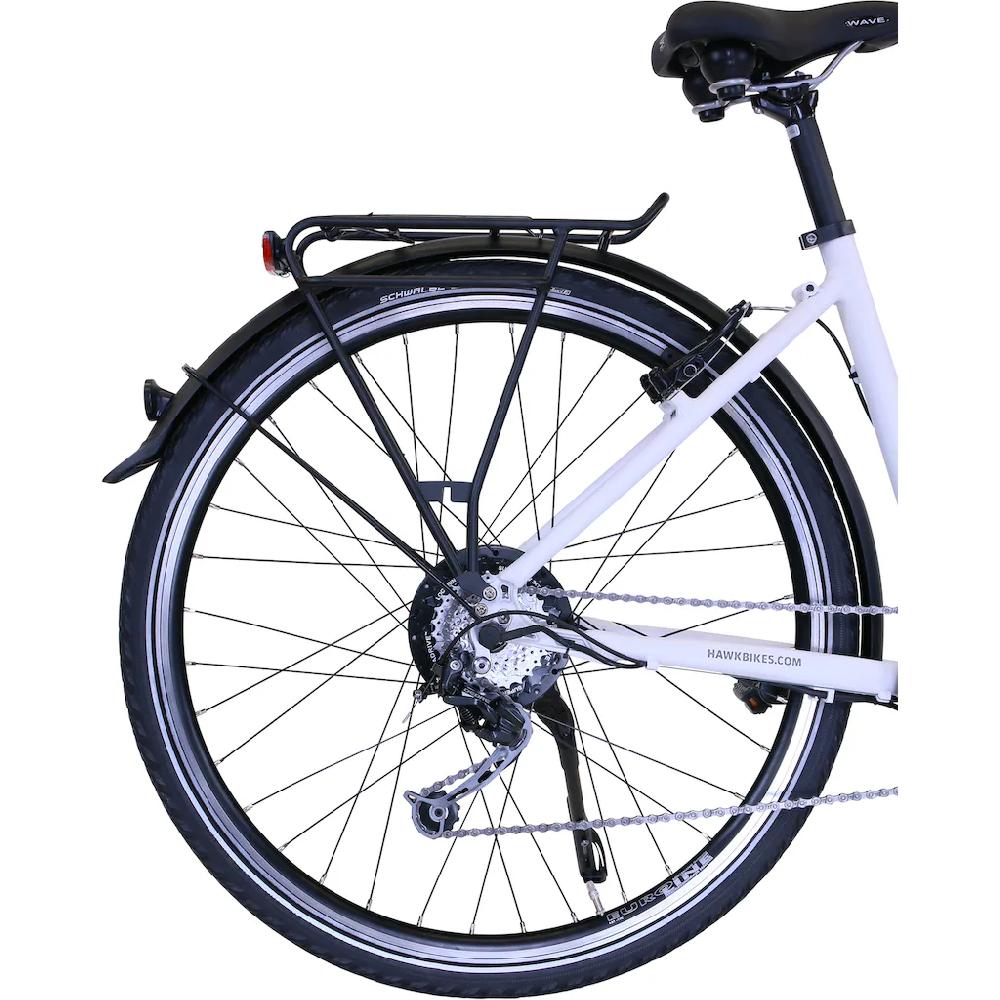 HAWK Bikes E-Bike »eTrekking Lady« 8 Gang microSHIFT Microshift Heckmotor 250 W Pedelec Elektrofahrrad für Damen Trekkingrad auf Rechnung online bestellen Discount Store für neue Produkte