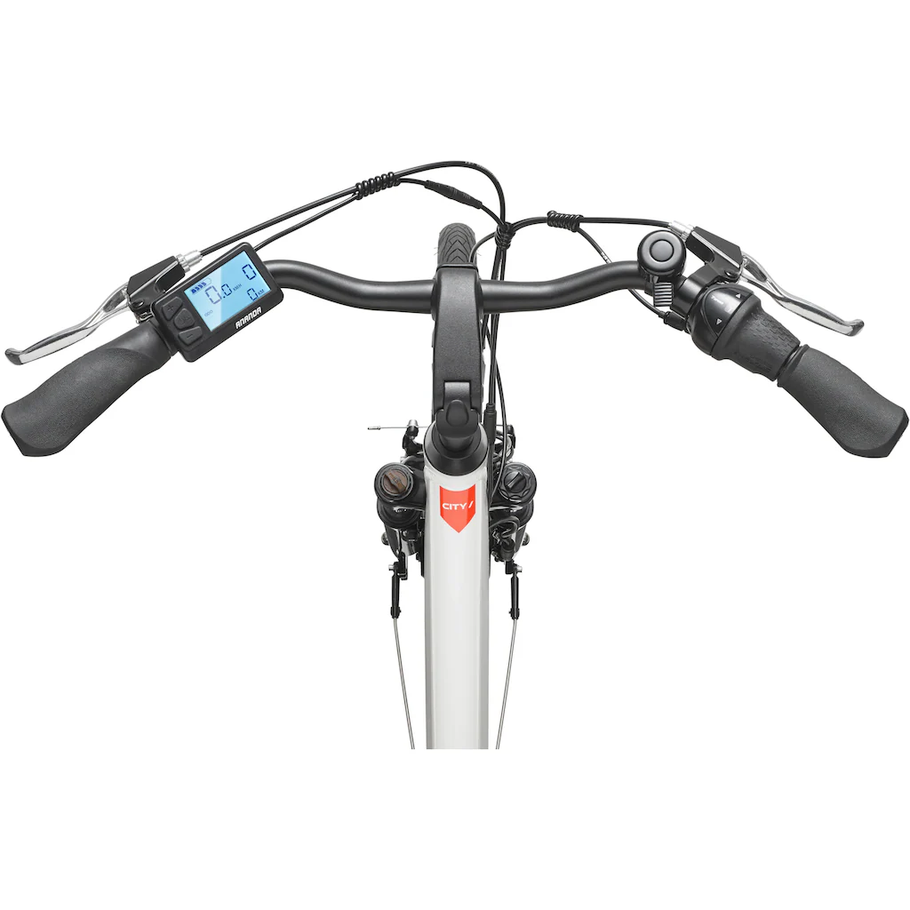 Telefunken E-Bike »Multitalent RC845« 7 Gang Shimano Frontmotor 250 W (28 Zoll Straßenzulassung ca. 100 km Reichweite) Pedelec Elektrofahrrad für Herren u. Damen tiefer Einstieg Cityrad 50% Rabatt mit kostenlosem Versand