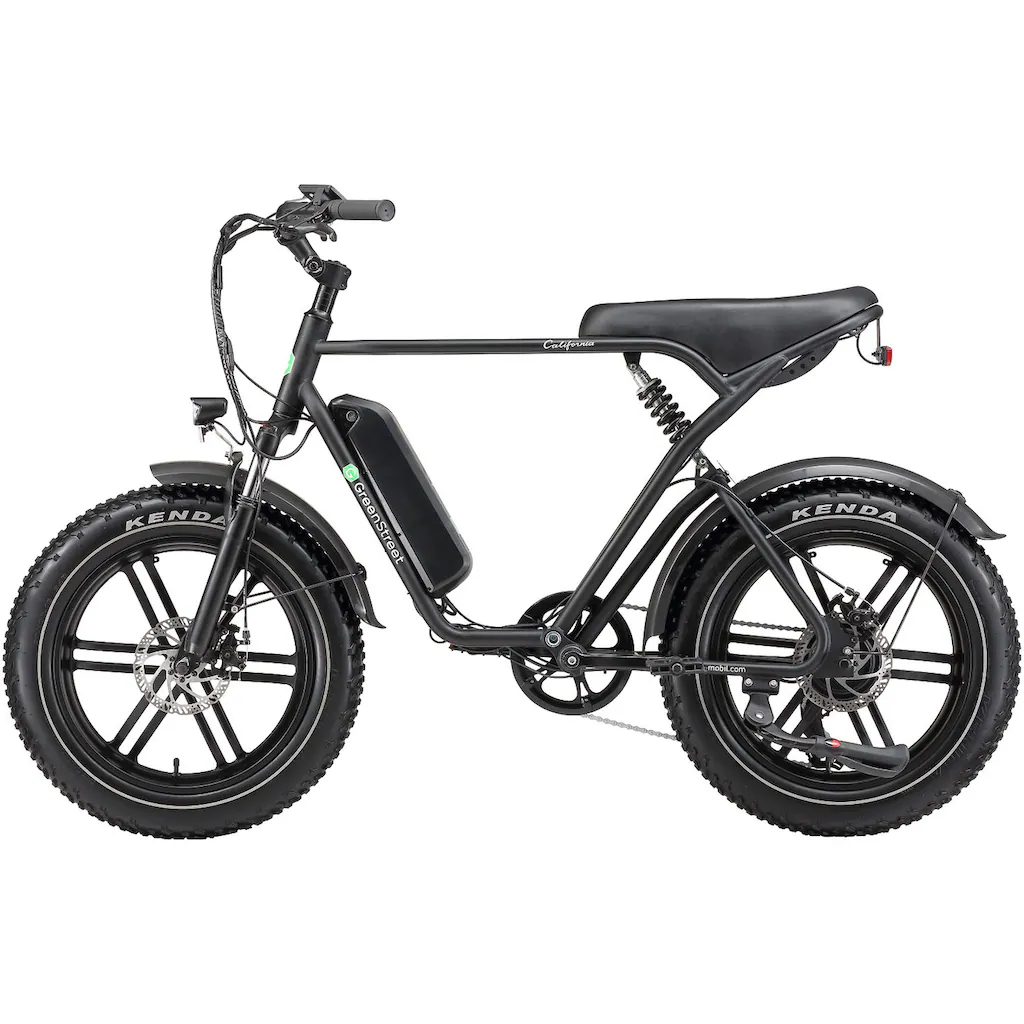 GreenStreet E-Bike »California« 7 Gang Shimano Heckmotor 250 W Pedelec Elektrofahrrad für Damen u. Herren MTB Mountainbike auf Raten Clearance-Verkauf