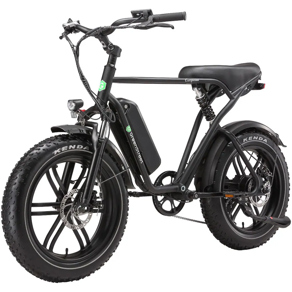 GreenStreet E-Bike »California« 7 Gang Shimano Heckmotor 250 W Pedelec Elektrofahrrad für Damen u. Herren MTB Mountainbike auf Raten Clearance-Verkauf