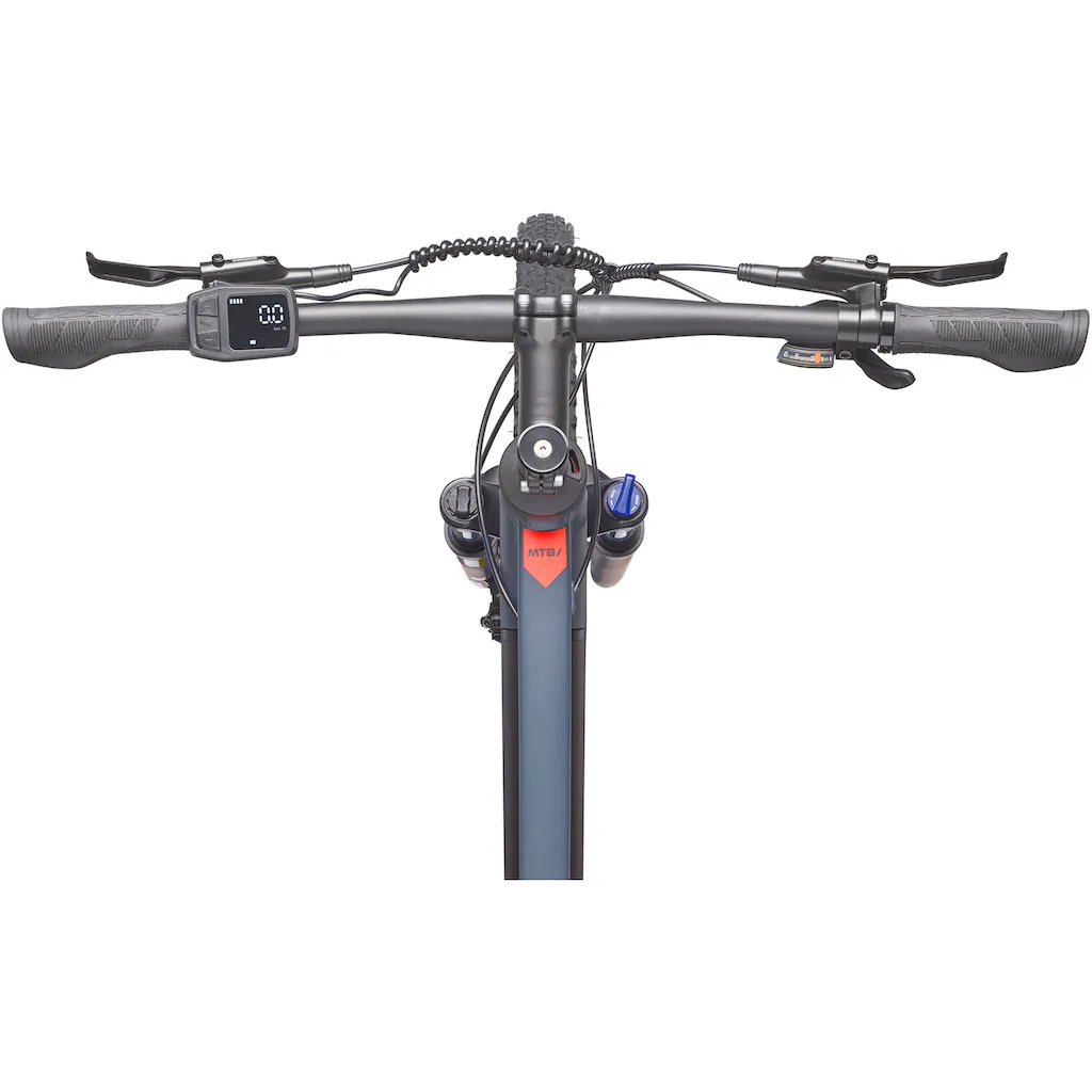 Telefunken E-Bike »Aufsteiger M936« 8 Gang Shimano Altus Heckmotor 250 W Pedelec Elektrofahrrad Damen Herren MTB Mountainbike Fully auf Raten Kostenloser Versand international