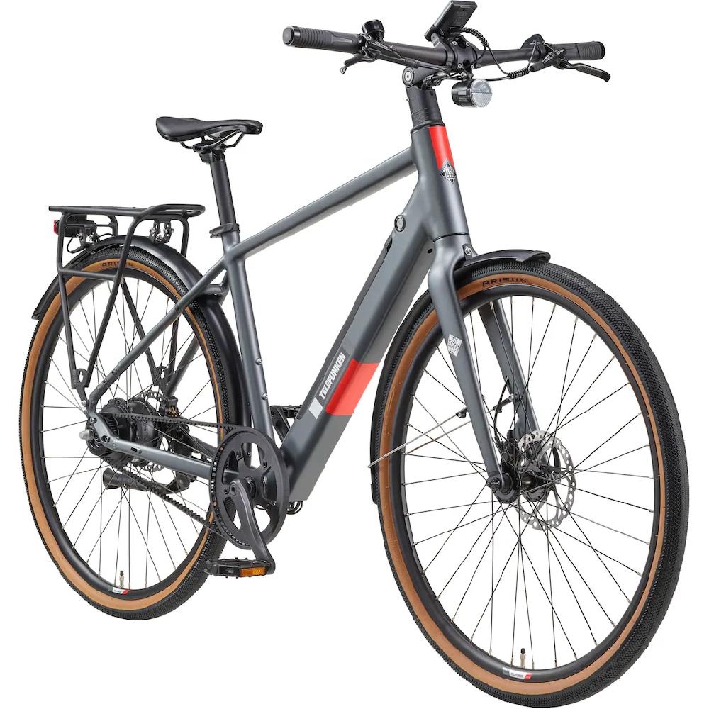 Telefunken E-Bike »UH220« 2 Gang Heckmotor 250 W (28 Zoll Straßenzulassung Riemenantrieb) Pedelec Elektrofahrrad für Herren u. Damen Urbanbike Cityrad auf Rechnung online kaufen Begrenzt auf 3 Tage