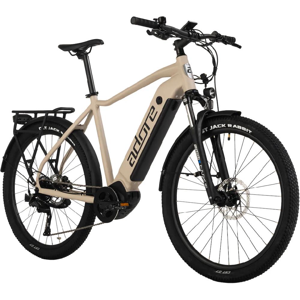 Adore E-Bike »STX-600« 9 Gang Shimano Cues Mittelmotor 250 W Pedelec Elektrofahrrad für Damen u. Herren Cityrad auf Rechnung kaufen Im Verkauf