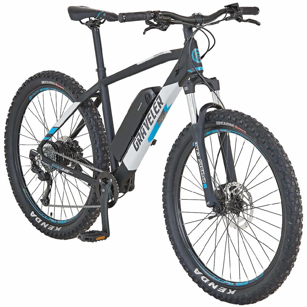 Prophete E-Bike »Graveler e9400« 8 Gang Shimano Heckmotor 250 W (mit Pannenset-mit Werkzeug-mit Beleuchtungsset-mit Fahrradtasche) Pedelec Elektrofahrrad für Damen u. Herren ATP Rabatte dieses Monats
