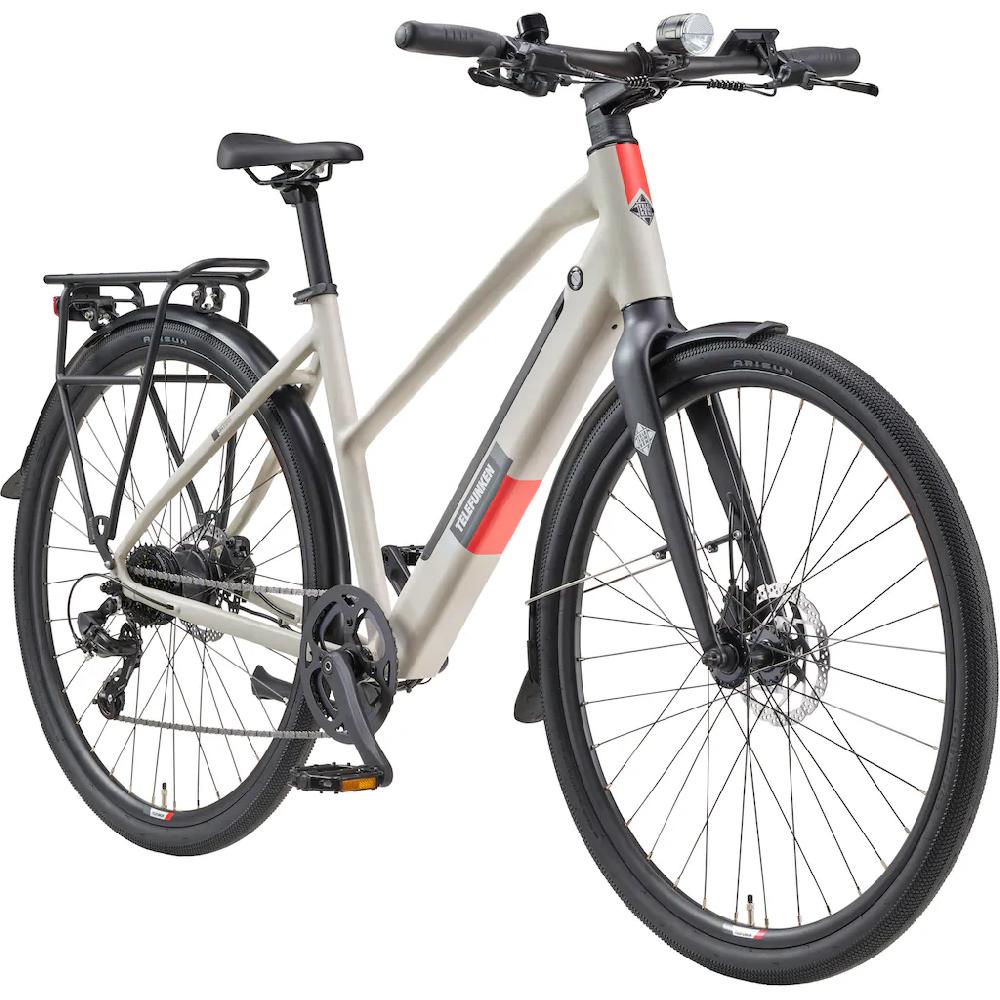 Telefunken E-Bike »UH210 Damen« 7 Gang Shimano Heckmotor 250 W (28 Zoll Straßenzulassung Drehmomentsensor) Pedelec Elektrofahrrad für Damen Urbanbike Cityrad auf Rechnung Angebote