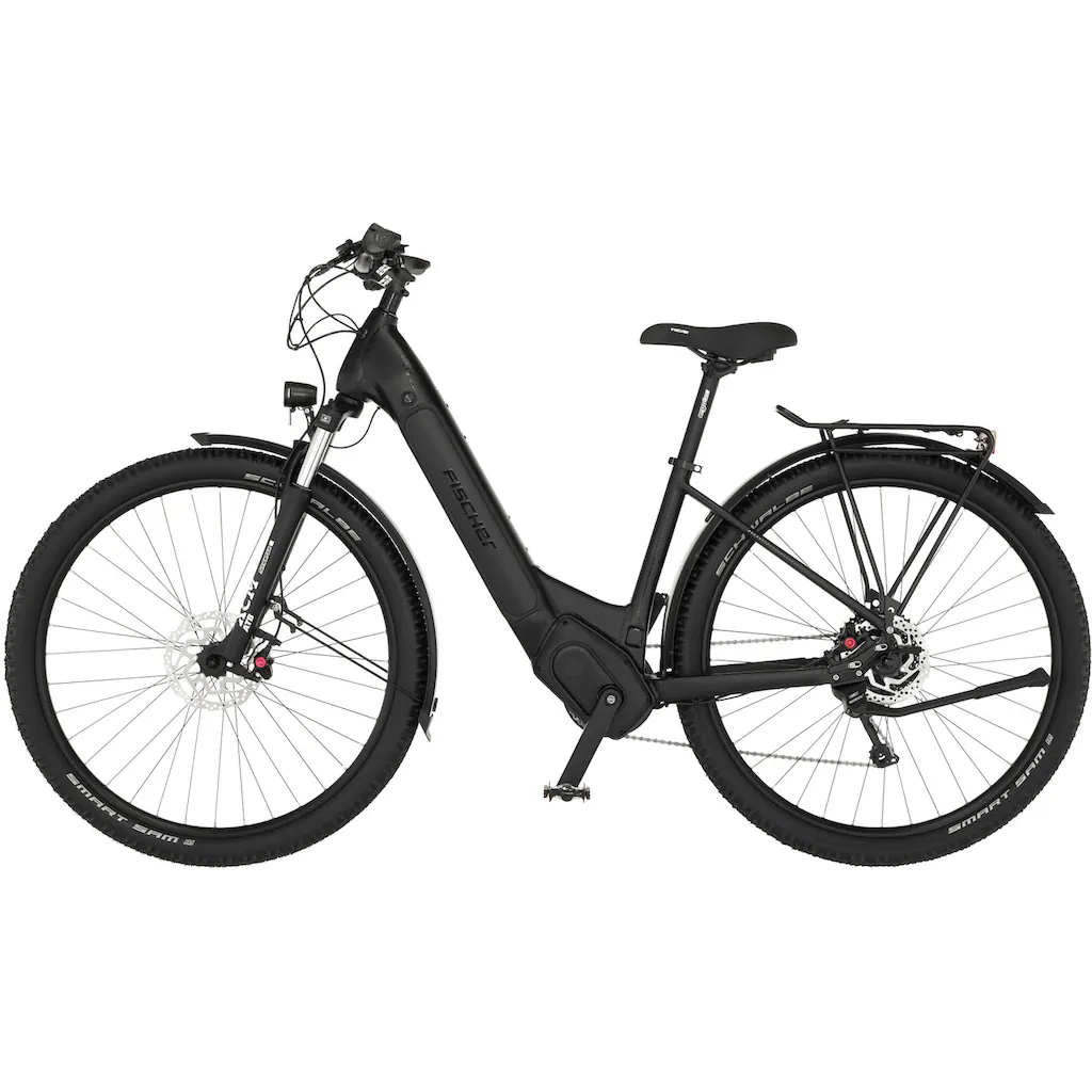 FISCHER Fahrrad E-Bike »TERRA 8.0i 43« 10 Gang Shimano Deore Mittelmotor 250 W (mit Fahrradschloss) Pedelec Elektrofahrrad für Damen u. Herren ATP auf Rechnung bestellen Fabrik Onlineshop