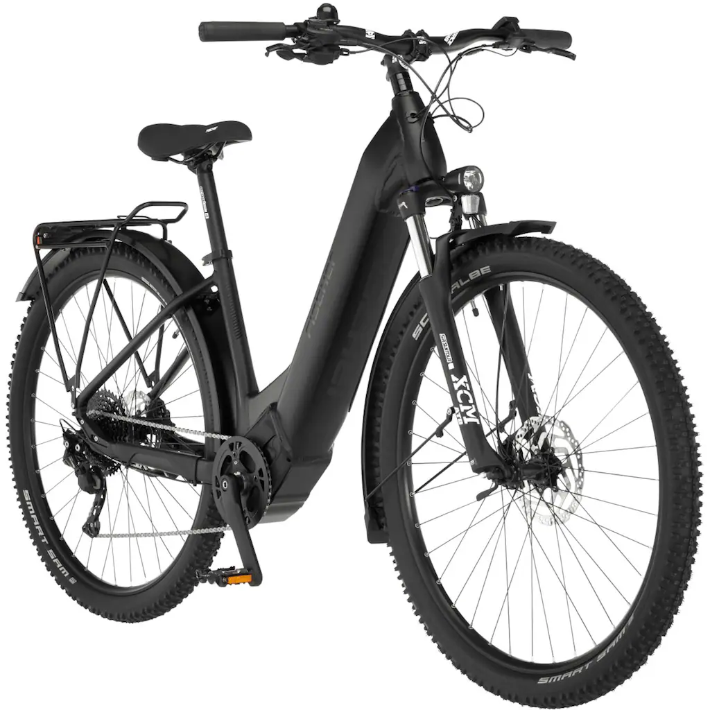 FISCHER Fahrrad E-Bike »TERRA 8.0i 43« 10 Gang Shimano Deore Mittelmotor 250 W (mit Fahrradschloss) Pedelec Elektrofahrrad für Damen u. Herren ATP auf Rechnung bestellen Fabrik Onlineshop