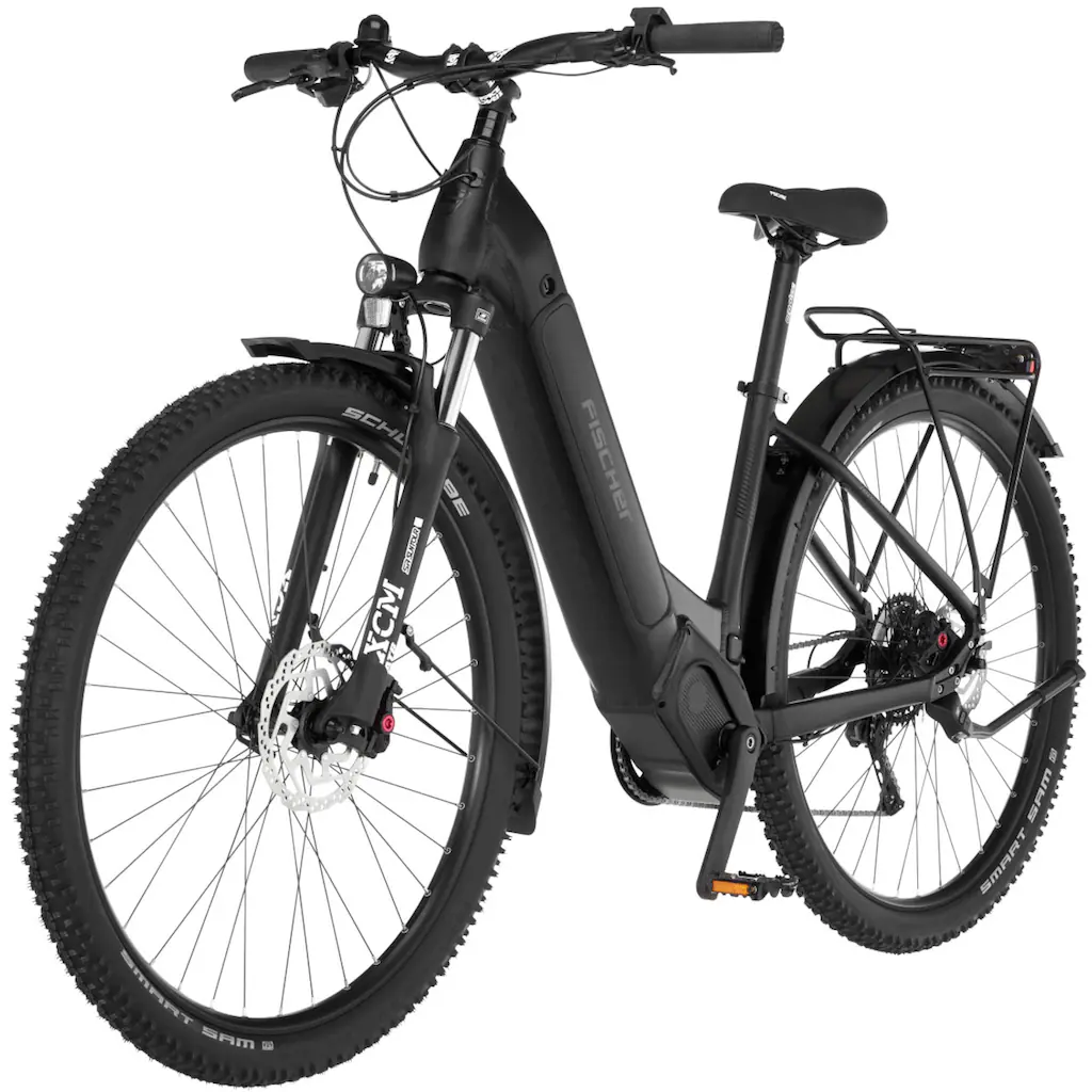 FISCHER Fahrrad E-Bike »TERRA 8.0i 43« 10 Gang Shimano Deore Mittelmotor 250 W (mit Fahrradschloss) Pedelec Elektrofahrrad für Damen u. Herren ATP auf Rechnung bestellen Fabrik Onlineshop