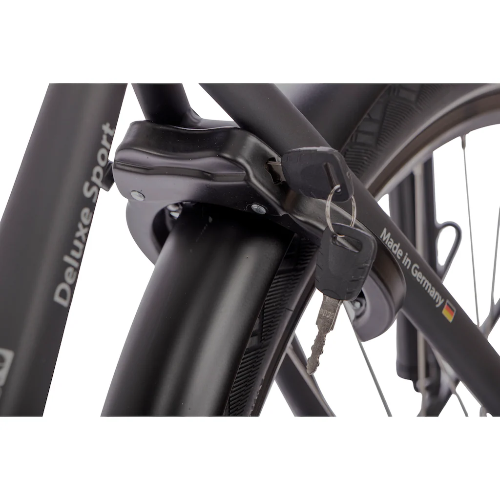 SAXONETTE E-Bike »Premium Sport (Diamant)« 10 Gang Mittelmotor 250 W Pedelec Elektrofahrrad für Herren Trekkingrad Versandkostenfrei