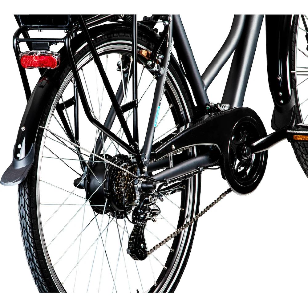 Zündapp E-Bike »Green 7.7 Damen« 21 Gang Shimano Altus RD-M310 Heckmotor 250 W Pedelec Elektrofahrrad für Damen Trekkingrad Flash Sale