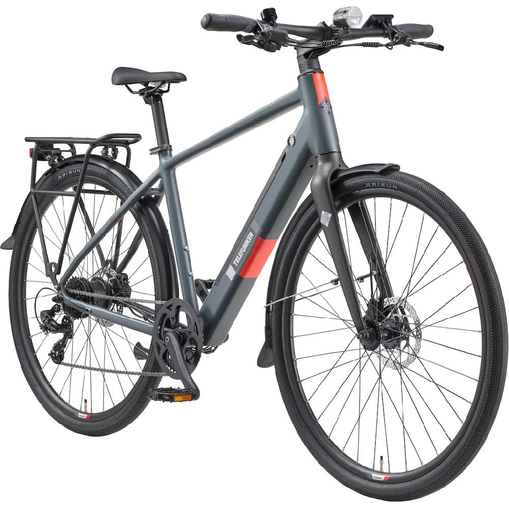 Telefunken E-Bike »UH210 Herren« 7 Gang Shimano Heckmotor 250 W (28 Zoll Straßenzulassung Drehmomentsensor) Pedelec Elektrofahrrad für Herren Urbanbike Cityrad auf Rechnung kaufen Online Shopping
