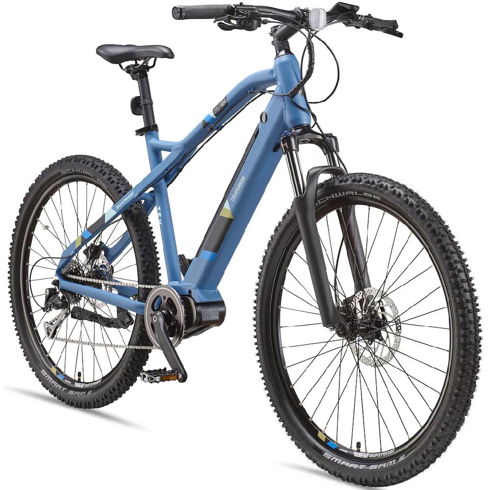 Telefunken E-Bike »Aufsteiger M925« 8 Gang Shimano Acera Mittelmotor 250 W Pedelec Elektrofahrrad für Damen u. Herren MTB Mountainbike Preisnachlass