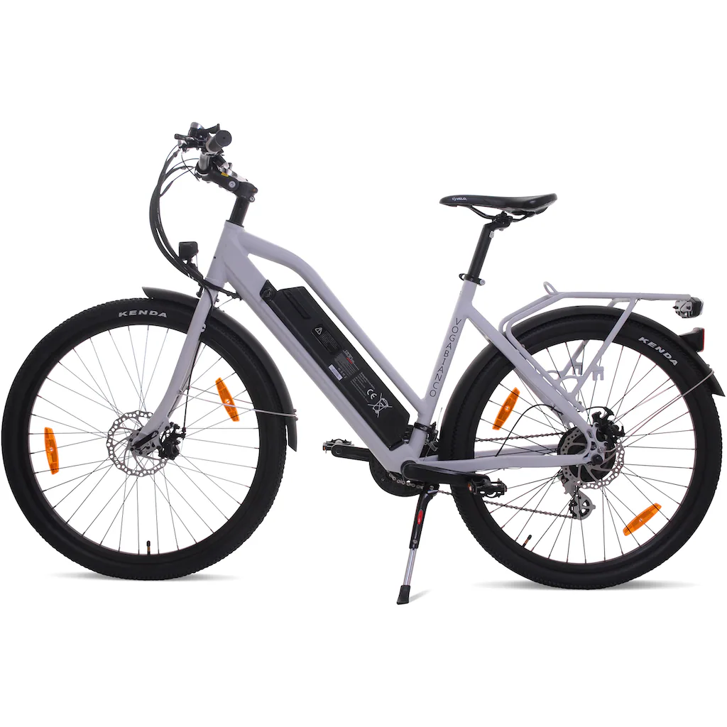 LLobe E-Bike »Voga Bianco« 21 Gang Shimano Heckmotor 250 W Pedelec Elektrofahrrad für Damen u. Herren Cyber Monday