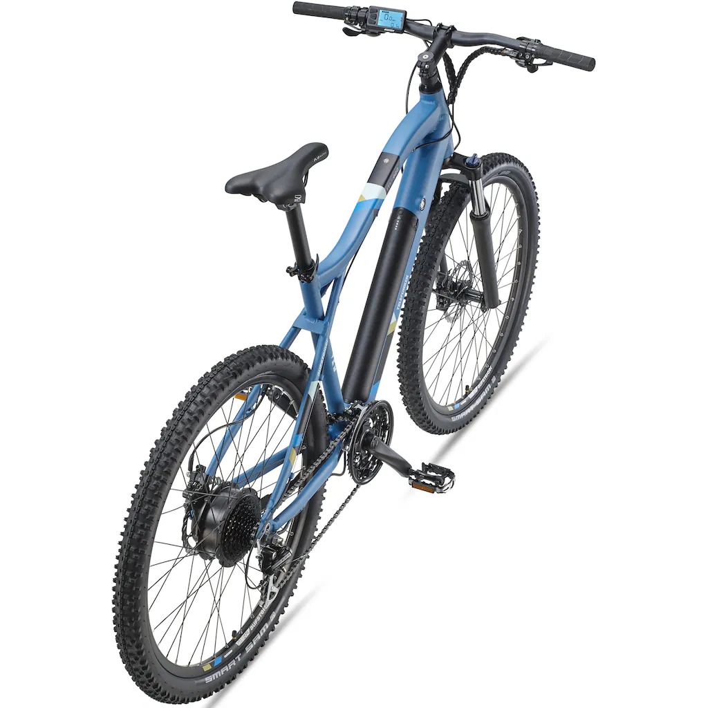 Telefunken E-Bike »Aufsteiger M922« 24 Gang Shimano Acera Heckmotor 250 W Pedelec Elektrofahrrad für Damen u. Herren MTB Mountainbike Muttertagsangebot