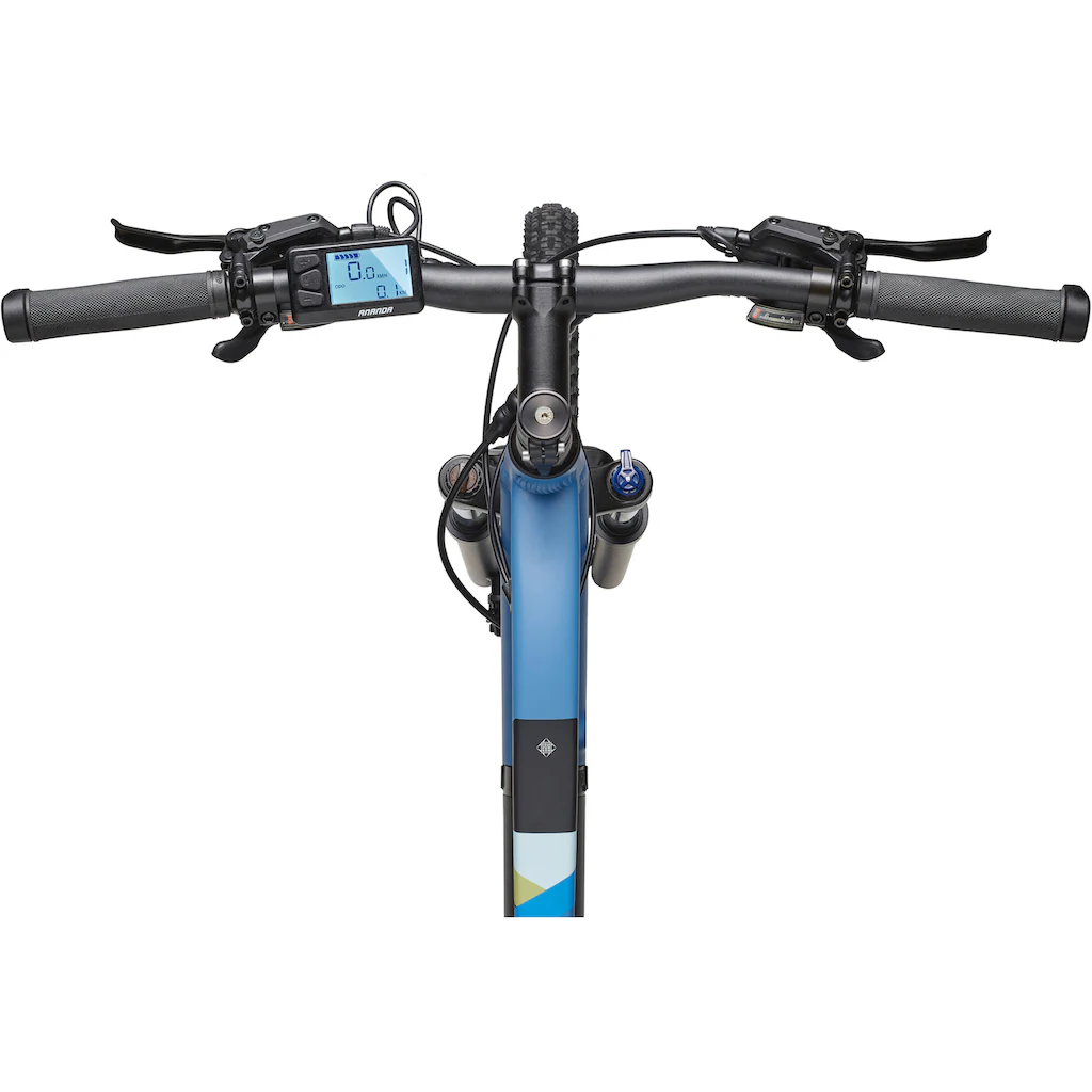 Telefunken E-Bike »Aufsteiger M922« 24 Gang Shimano Acera Heckmotor 250 W Pedelec Elektrofahrrad für Damen u. Herren MTB Mountainbike Muttertagsangebot