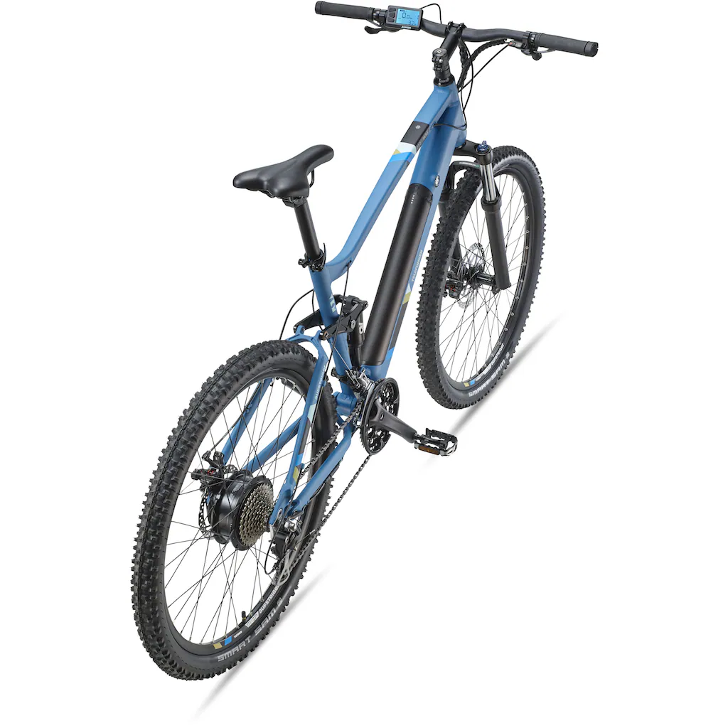Telefunken E-Bike »Aufsteiger M935« 24 Gang Shimano Acera Heckmotor 250 W Pedelec Elektrofahrrad für Damen u. Herren MTB Mountainbike auf Raten Jubiläumsangebot