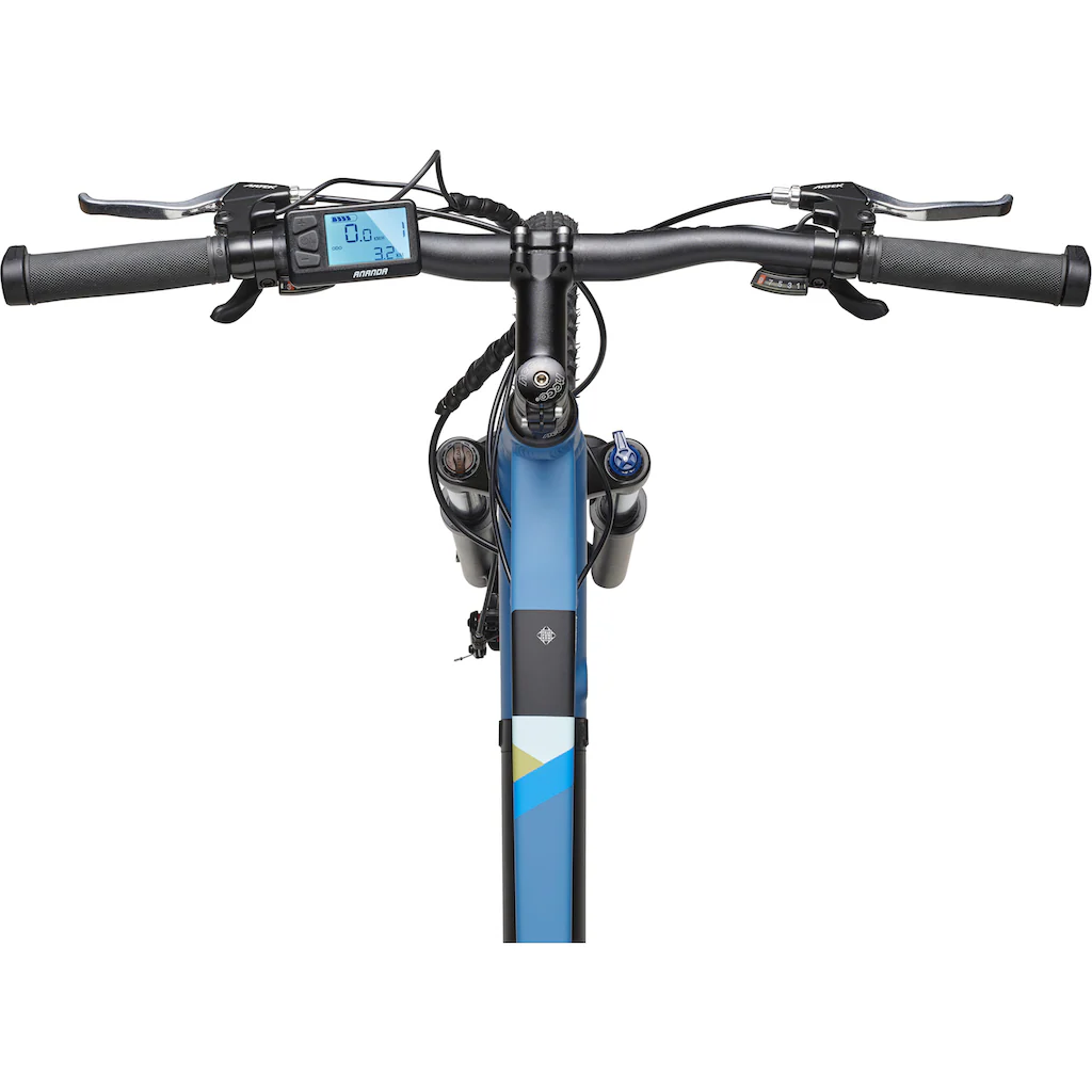 Telefunken E-Bike »Aufsteiger M935« 24 Gang Shimano Acera Heckmotor 250 W Pedelec Elektrofahrrad für Damen u. Herren MTB Mountainbike auf Raten Jubiläumsangebot