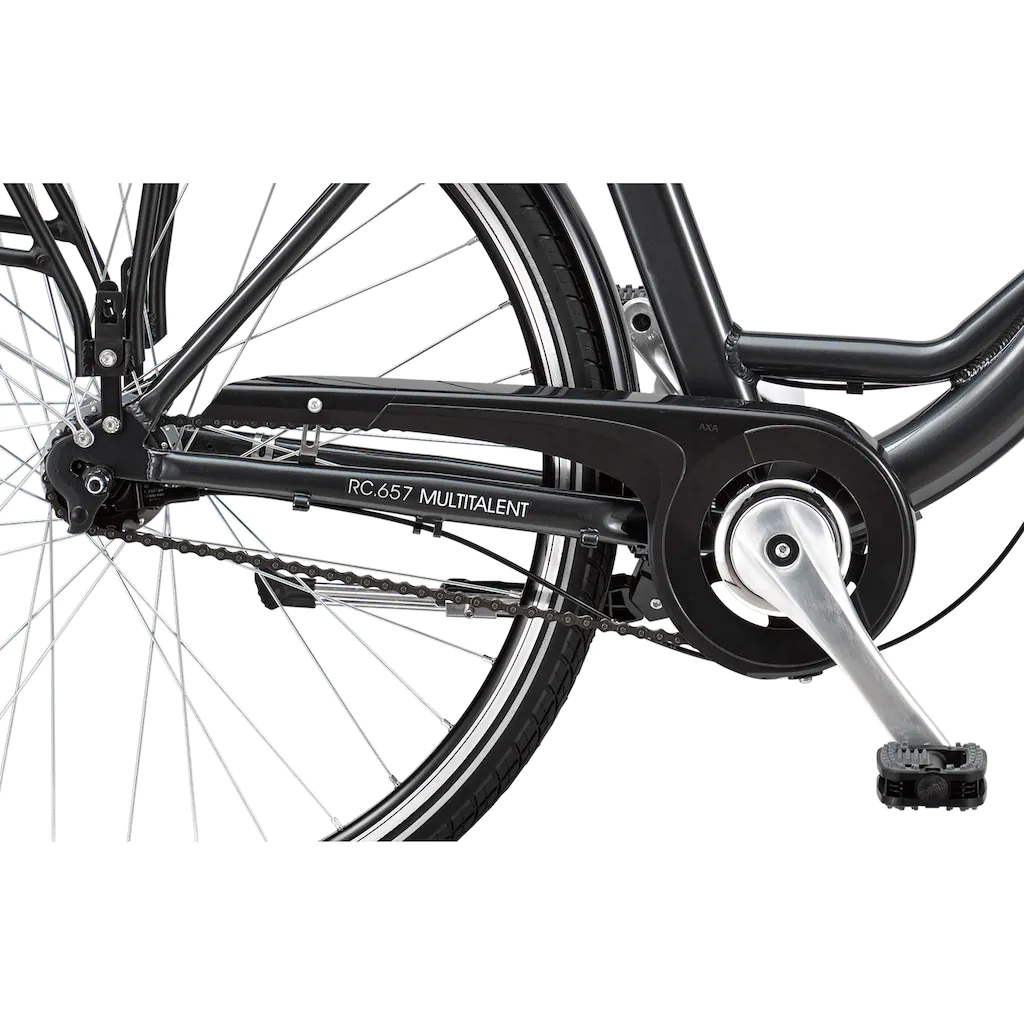 Telefunken E-Bike »Multitalent RC657« 7 Gang Shimano Nexus Frontmotor 250 W Pedelec Elektrofahrrad für Damen u. Herren Cityrad auf Rechnung Top Angebot