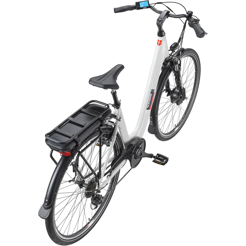 Telefunken E-Bike »Multitalent RC825« 7 Gang Shimano Frontmotor 250 W (28 Zoll Straßenzulassung ca. 100 km Reichweite) Pedelec Elektrofahrrad für Herren u. Damen tiefer Einstieg Cityrad auf Rechnung online kaufen Exklusive Angebote