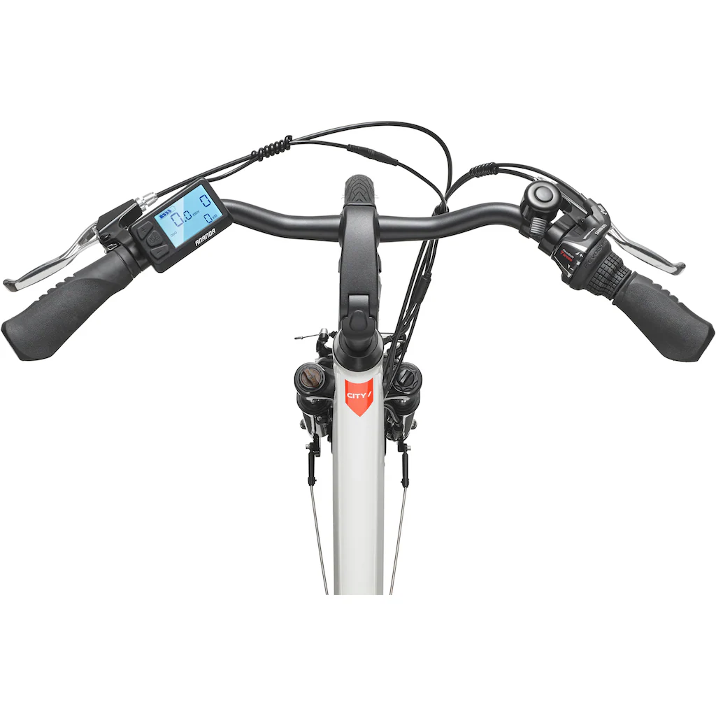 Telefunken E-Bike »Multitalent RC825« 7 Gang Shimano Frontmotor 250 W (28 Zoll Straßenzulassung ca. 100 km Reichweite) Pedelec Elektrofahrrad für Herren u. Damen tiefer Einstieg Cityrad auf Rechnung online kaufen Exklusive Angebote