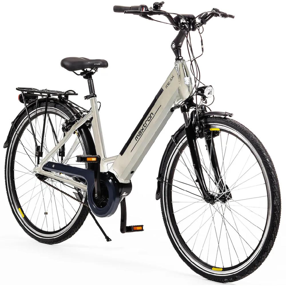Maxtron E-Bike »MC 5X« 7 Gang Shimano Nexus Mittelmotor 250 W Pedelec Elektrofahrrad für Damen u. Herren Cityrad Riesige Ersparnisse