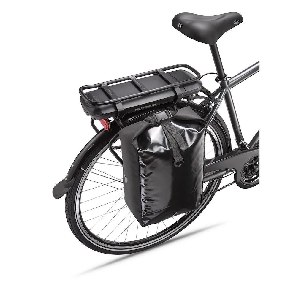 Telefunken E-Bike »Expedition XT481« 21 Gang Shimano Heckmotor 250 W (mit Fahrradtasche) Pedelec Elektrofahrrad für Herren Trekkingrad auf Rechnung Wochenangebot