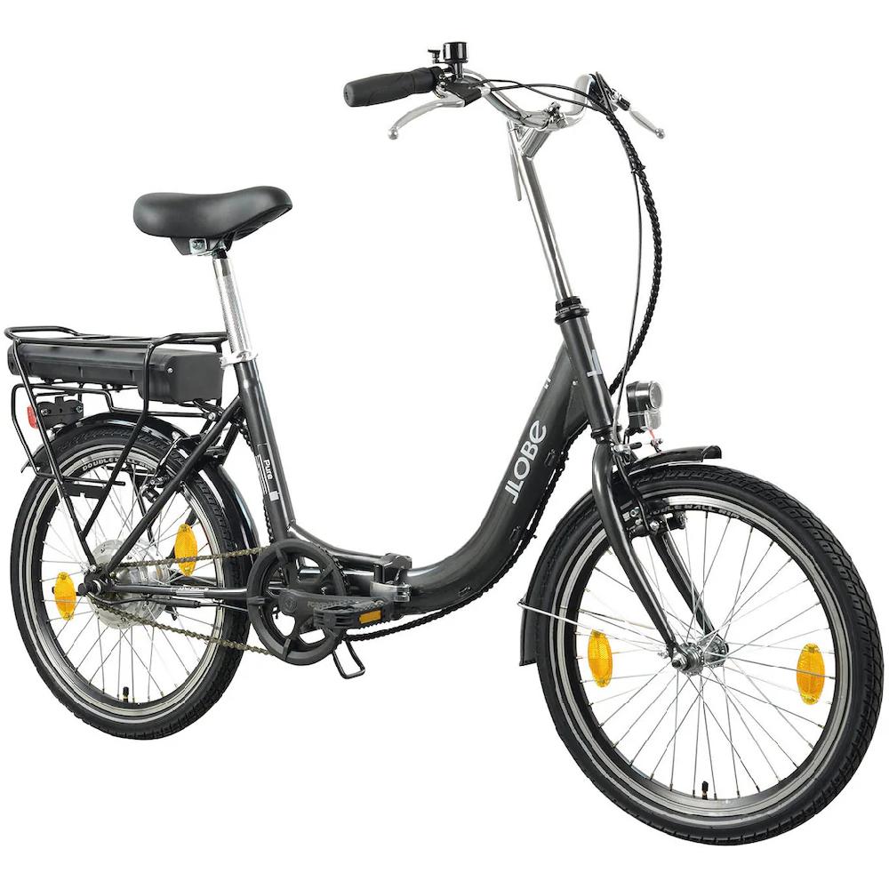 LLobe E-Bike »Elektro Faltrad 20" Pure anthrazit« Heckmotor 250 W Bis zu 65% Rabatt