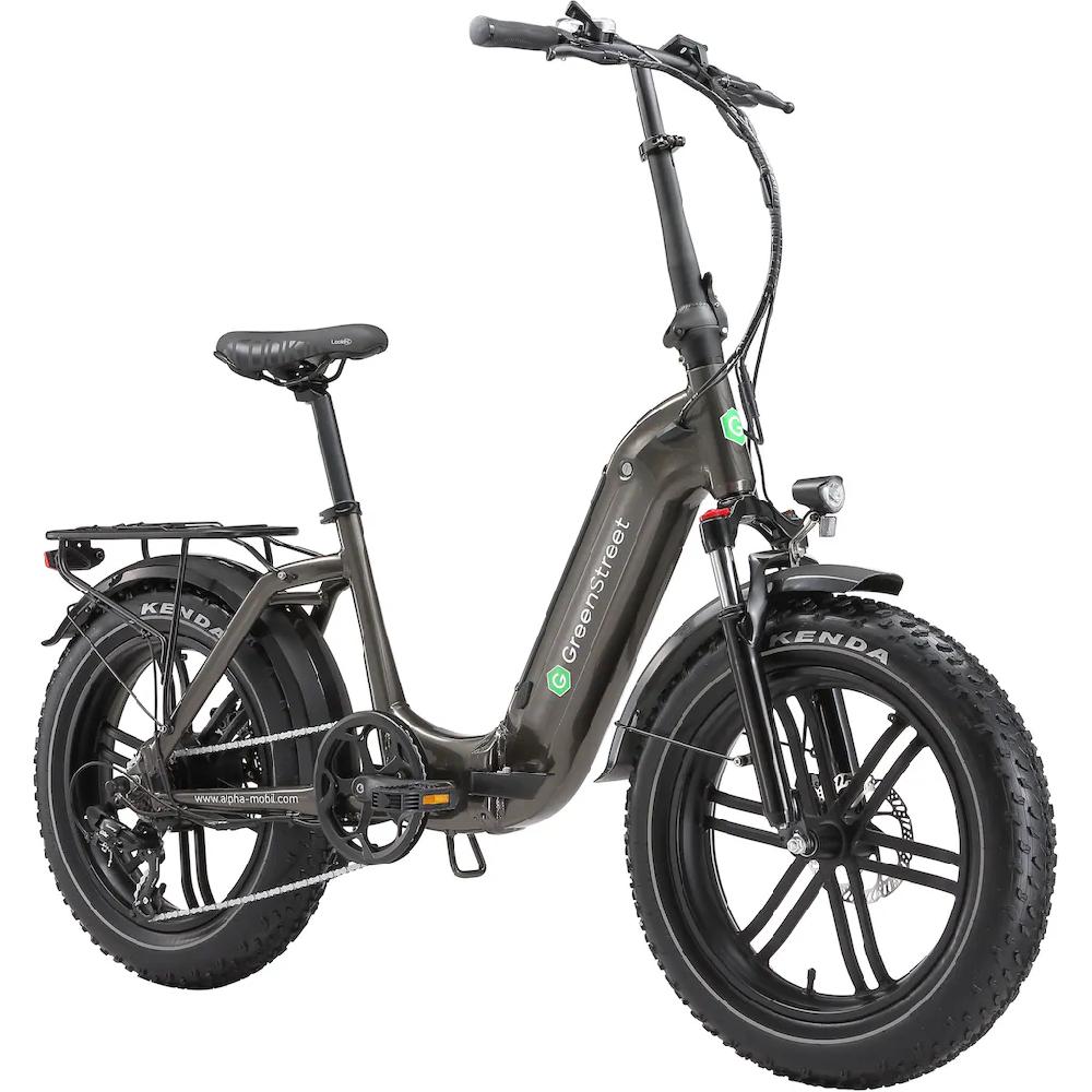 GreenStreet E-Bike »Tiefeinsteiger Klapprad GS5« 7 Gang Shimano Heckmotor 250 W (Set 2 tlg. mit Akku-Ladegeräte Fat Tires) Pedelec Elektrofahrrad für Damen u. Herren Klapprad auf Rechnung online bestellen Discount Store für neue Produkte