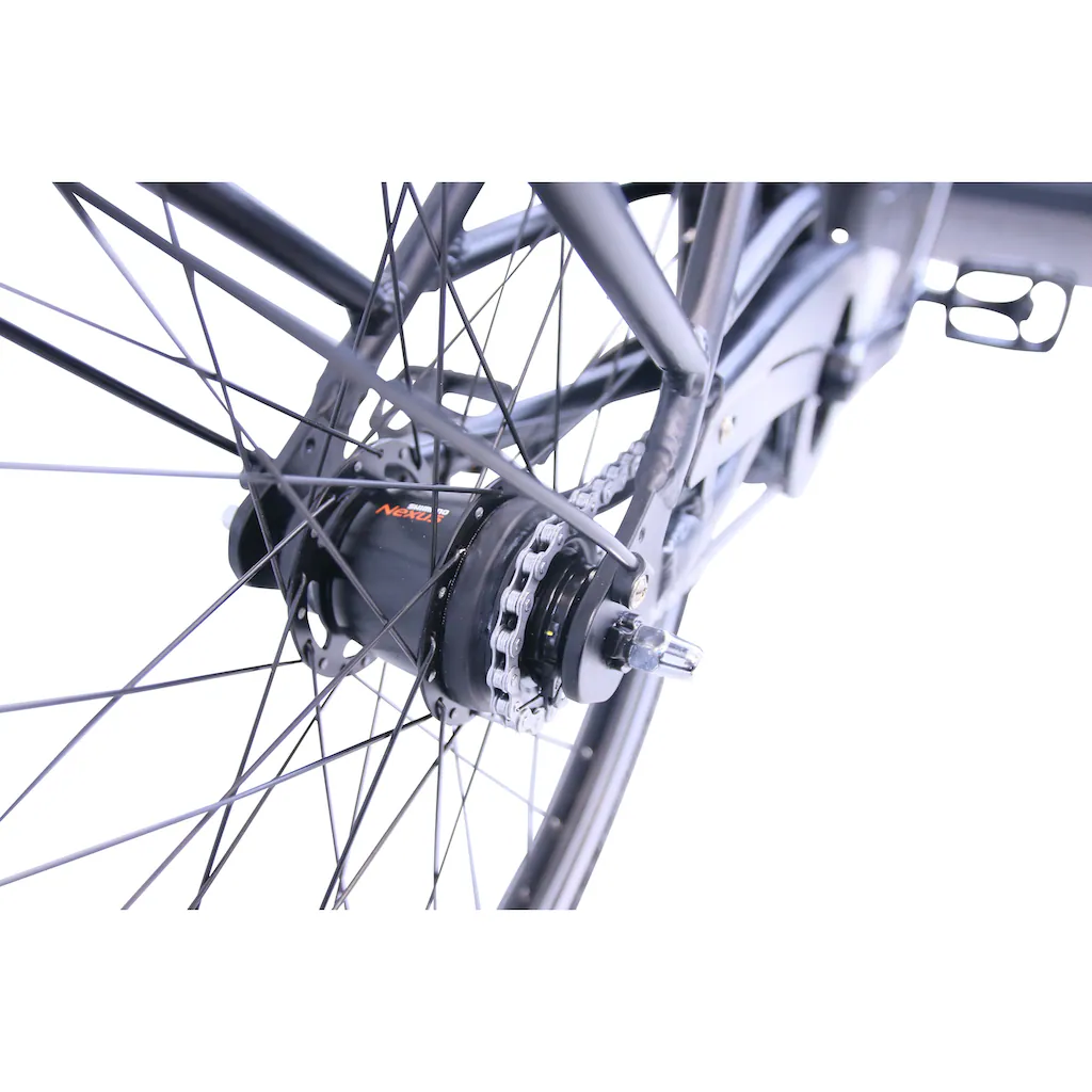 HAWK Bikes E-Bike »eCity Comfort« 7 Gang Shimano Nexus 7-Gang Frontmotor 250 W Pedelec Elektrofahrrad für Damen u. Herren Cityrad Fabrikladen