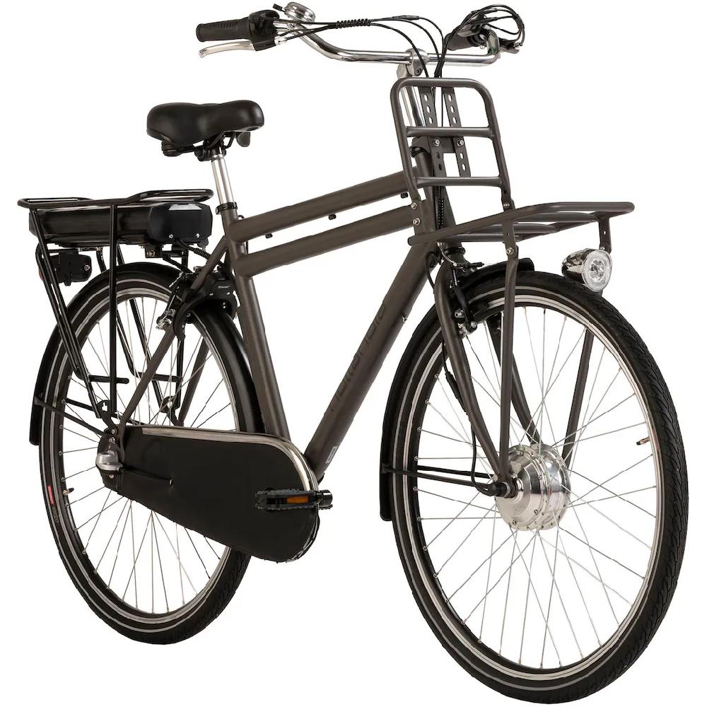 Hollandia E-Bike »Carry On« 3 Gang Shimano Nexus Frontmotor 250 W Pedelec Elektrofahrrad für Damen u. Herren Cityrad auf Raten Limitierter Zeitrabatt