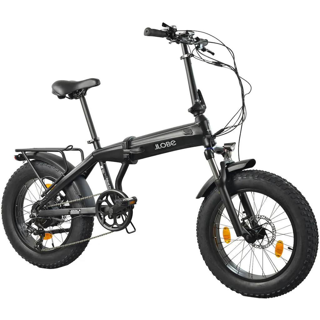 LLobe E-Bike »E-Falt-Fatbike 20" Robust Pro« Shimano Tourney Heckmotor 250 W Versandkostenfrei