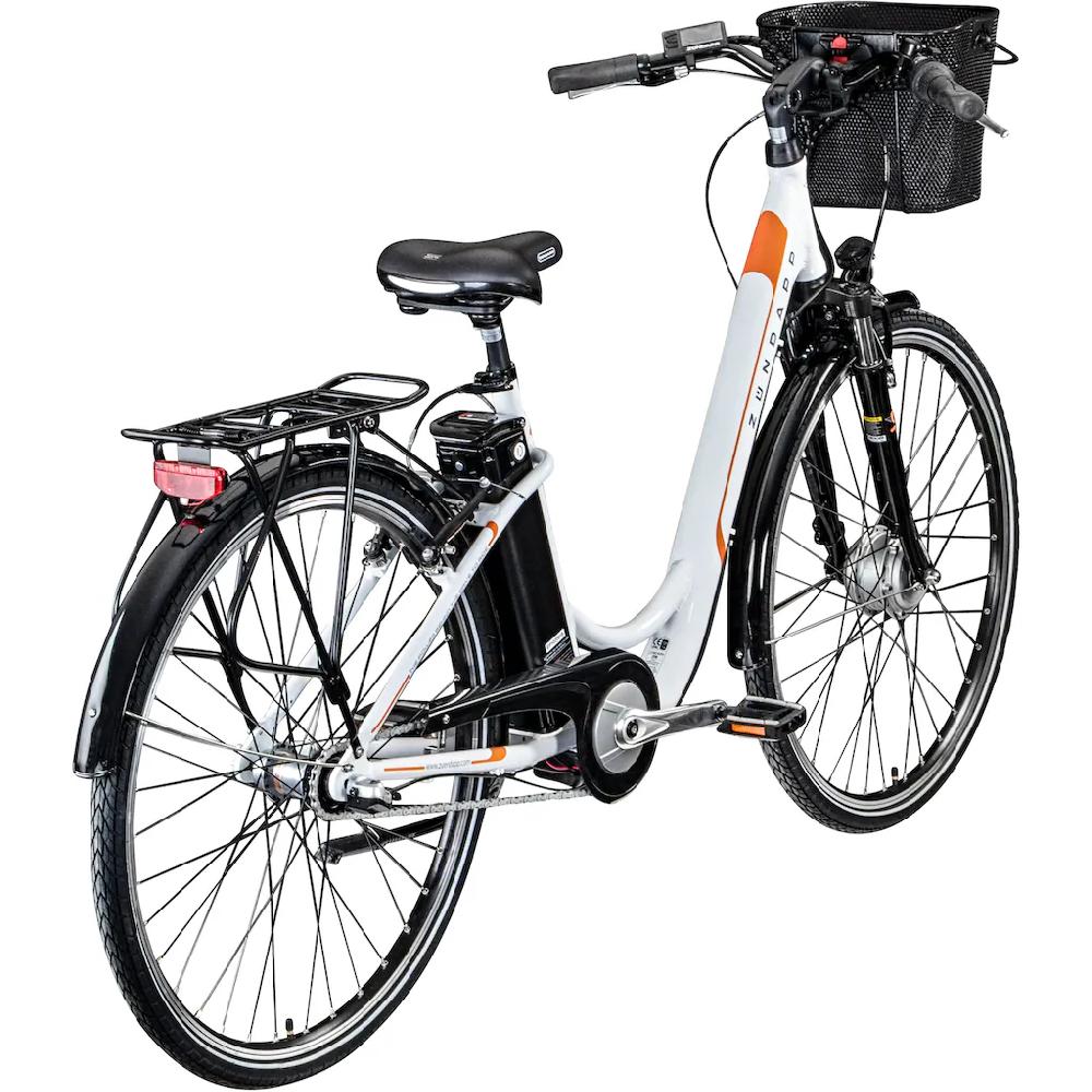 Zündapp E-Bike »Z510« 3 Gang Shimano Nexus SC-3C41 Frontmotor 250 W Pedelec Elektrofahrrad für Damen u. Herren Cityrad auf Rechnung online kaufen Black Friday