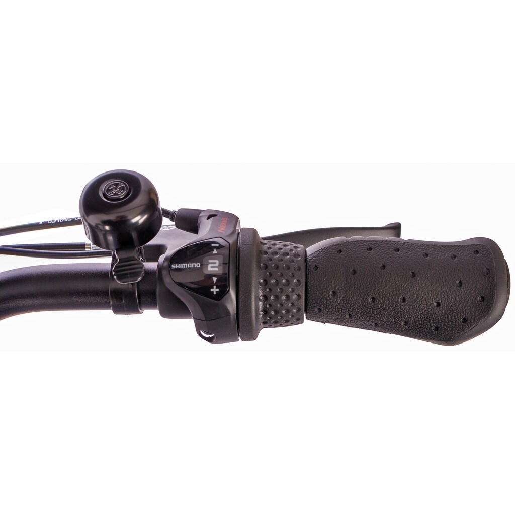 SAXONETTE E-Bike »Advanced Plus« 3 Gang Shimano SHIMANO Nexus Frontmotor 250 W (mit Akku-Ladegerät u. integr. Rahmenschloss) Pedelec Elektrofahrrad für Damen u. Herren Cityrad Valentinstagsangebot