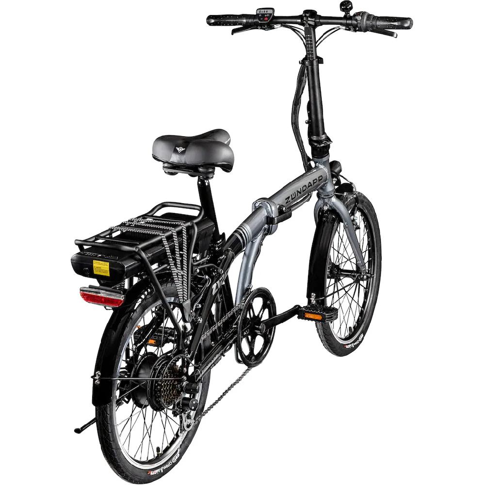 Zündapp E-Bike »Z120« 7 Gang Shimano Tourney Heckmotor 250 W Pedelec Elektrofahrrad für Damen u. Herren Klapprad Heißer Verkauf