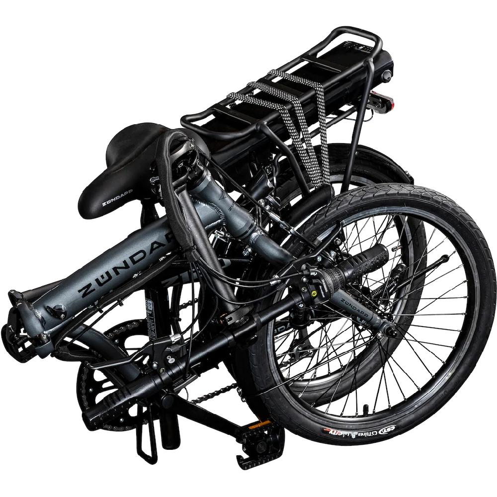 Zündapp E-Bike »Z120« 7 Gang Shimano Tourney Heckmotor 250 W Pedelec Elektrofahrrad für Damen u. Herren Klapprad Heißer Verkauf