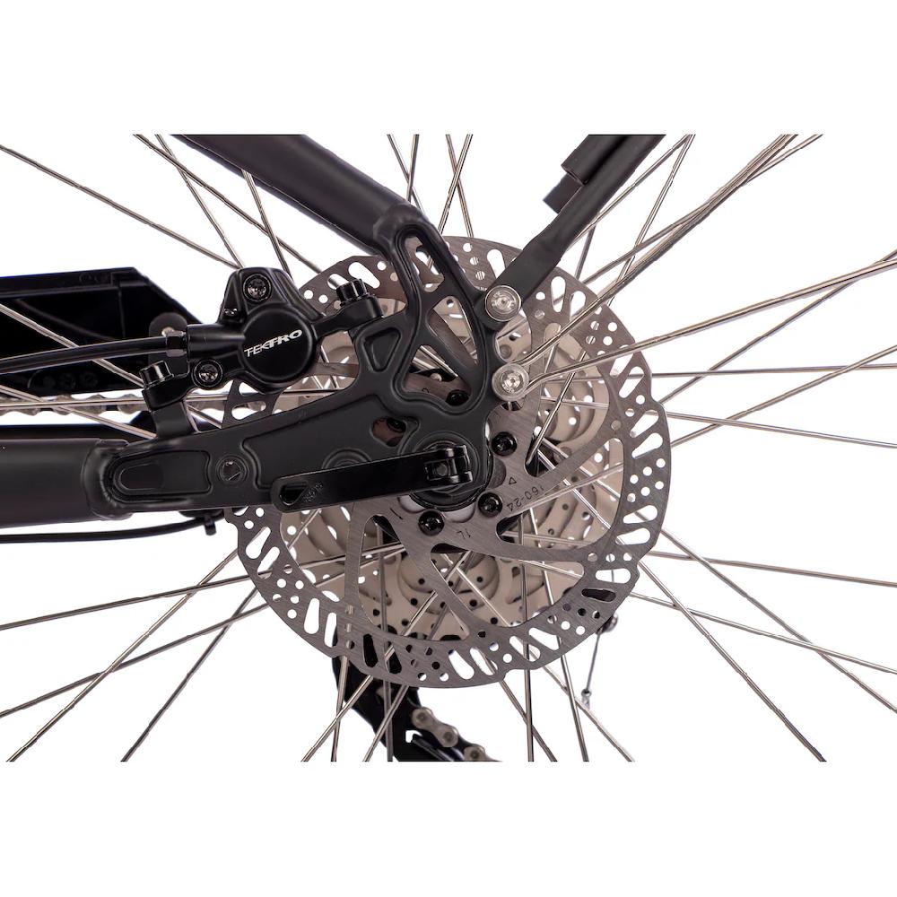 SAXONETTE E-Bike »Quantum Sport Wave« 10 Gang Shimano Mittelmotor 250 W Pedelec Elektrofahrrad für Damen u. Herren Trekkingrad Neuheiten