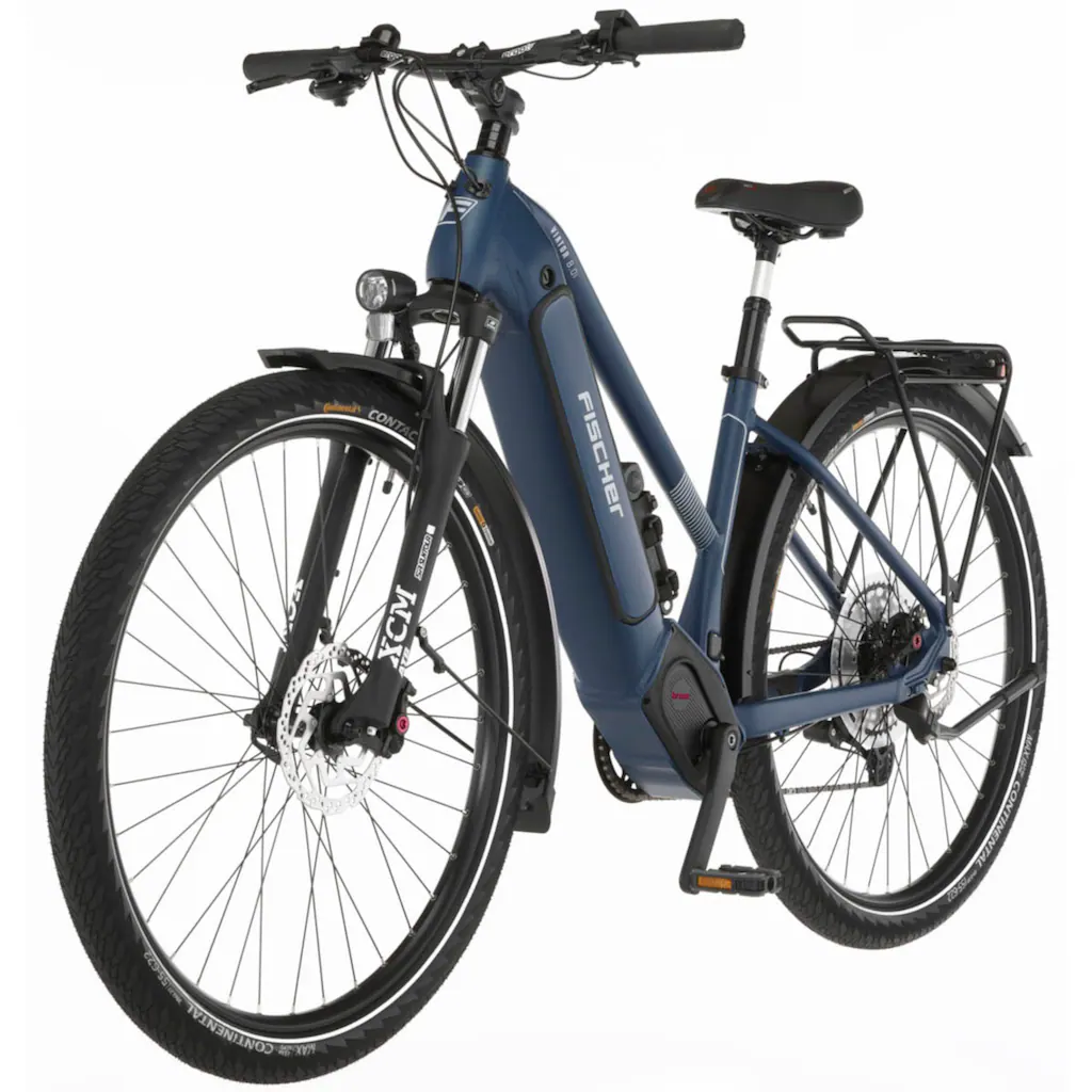FISCHER Fahrrad E-Bike »VIATOR 8.0i Damen« 12 Gang SRAM Eagle SX Mittelmotor 250 W (mit Faltschloss) Pedelec Elektrofahrrad für Damen u. Herren Trekkingrad auf Rechnung Bestseller