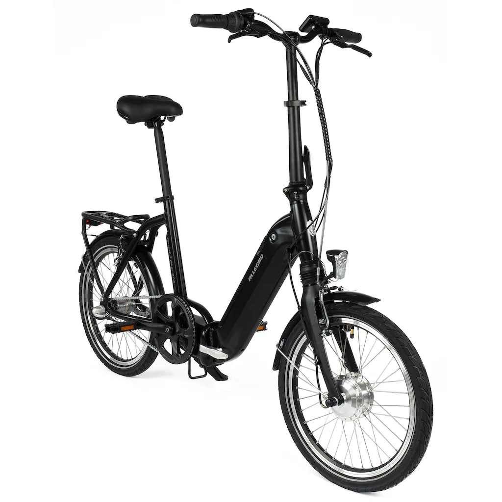 ALLEGRO E-Bike »Andi 3 Plus 374« 3 Gang Shimano Nexus Frontmotor 250 W Pedelec Elektrofahrrad für Damen u. Herren Faltrad Sonderangebote