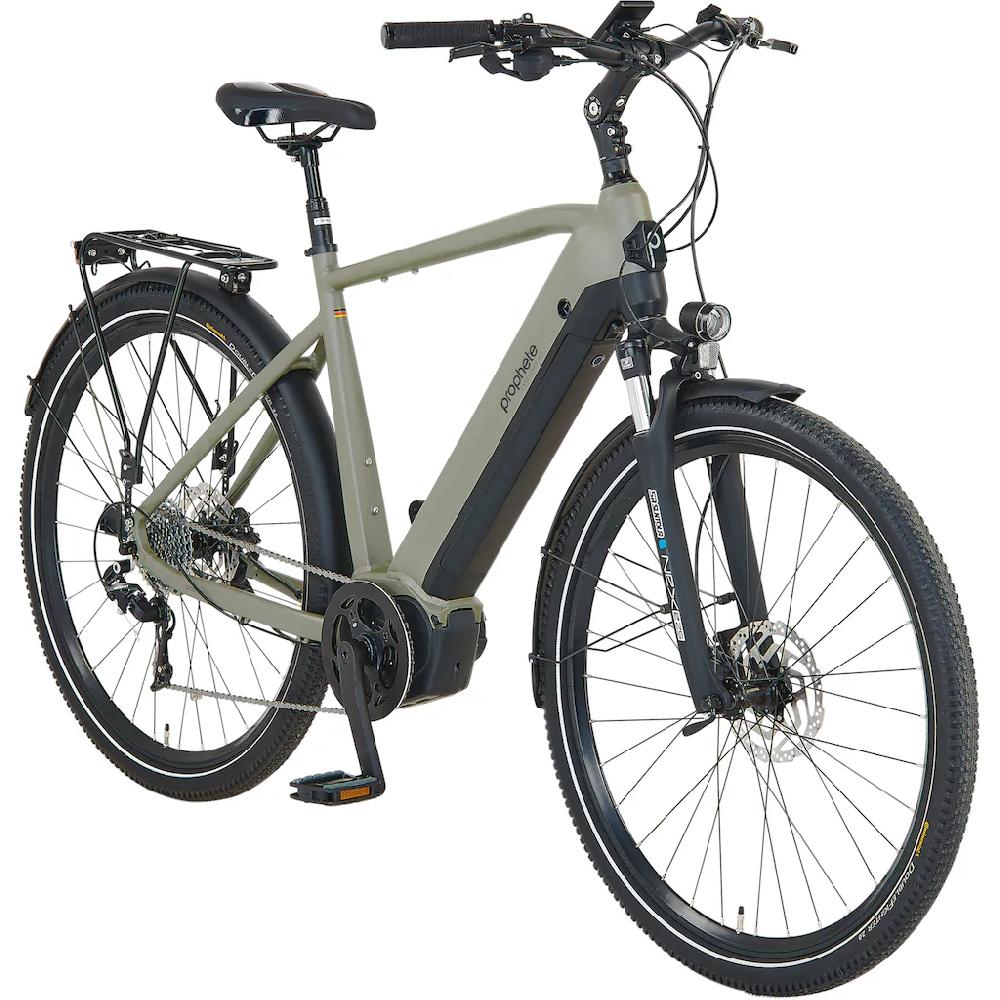 Prophete E-Bike »Entdecker 4.0« 10 Gang microSHIFT RD-M61S Mittelmotor 250 W Pedelec Elektrofahrrad für Herren Trekkingrad auf Raten Super Sparpreis