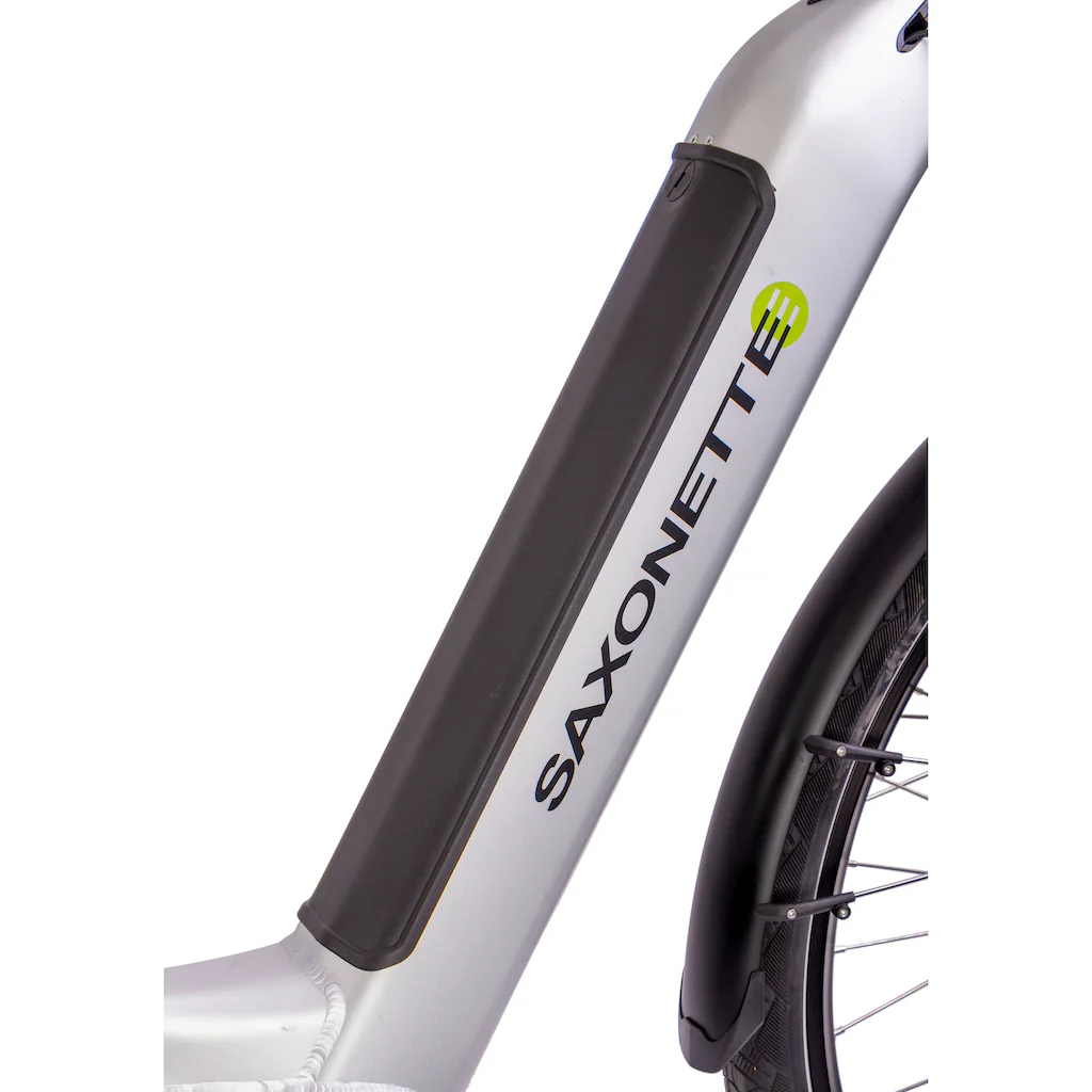 SAXONETTE E-Bike »Quantum Plus« 8 Gang Shimano Nexus Mittelmotor 250 W Pedelec Elektrofahrrad für Damen u. Herren Cityrad auf Rechnung bestellen Letzte 3 Tage