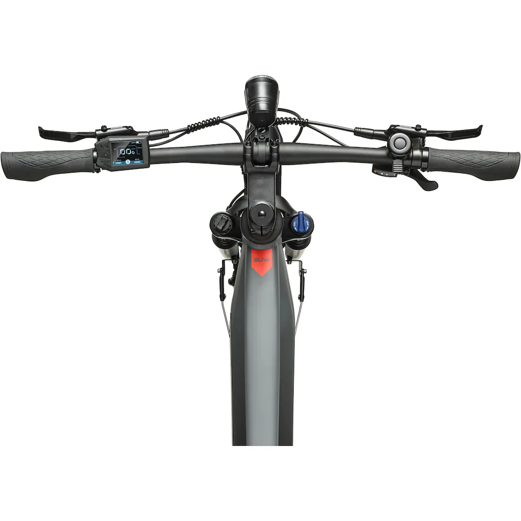Telefunken E-Bike »SUV710« 9 Gang Shimano Mittelmotor 250 W (27 5 Zoll Straßenzulassung Scheibenbremsen) Pedelec Elektrofahrrad für Herren u. Damen Trekkingrad Cityrad auf Raten Bis zu 50% Rabatt