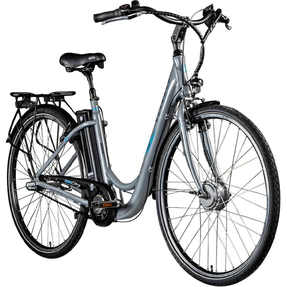 Zündapp E-Bike »Green 2.7« 3 Gang Frontmotor 250 W Pedelec Elektrofahrrad für Damen u. Herren Cityrad auf Rechnung bestellen Bis zu 65% Rabatt