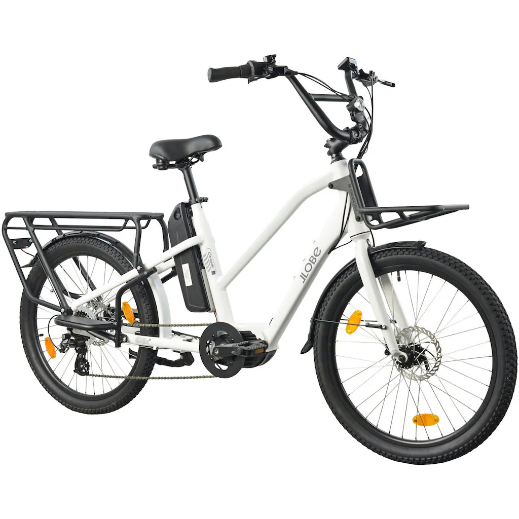 LLobe E-Bike »Cargo City E-Bike Cargado« Shimano Tourney Mittelmotor 250 W auf Rechnung Discount Store für neue Produkte