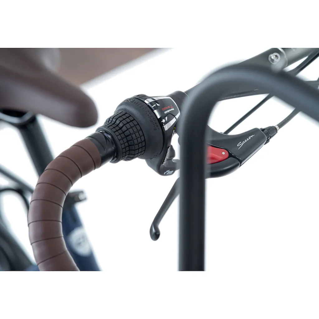 Adore E-Bike »Lastenrad Urban Deluxe« 7 Gang Shimano Acera Heckmotor 250 W Pedelec Elektrofahrrad für Damen u. Herren Lastenrad auf Raten Fabrikladen
